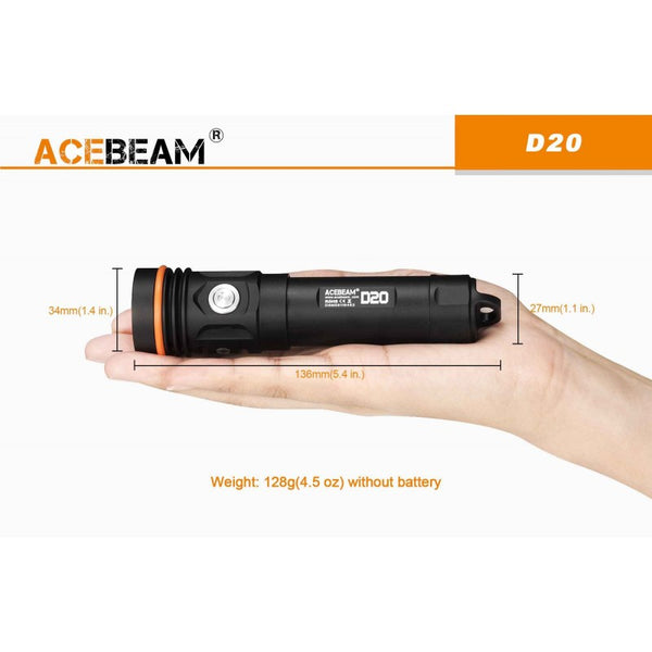 Acebeam D20 Diving Light