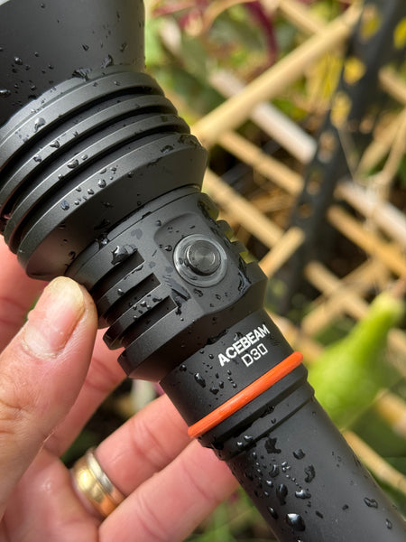 ONE-OFF Acebeam D30vn 12,000mAh Long Runtime Diving Thrower