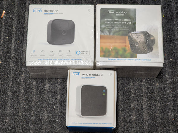 Blink Outdoor Security Camera System – 2 Camera Kit 3rd Gen + Sync Module 2