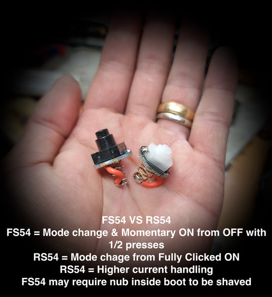 FS54 & RS54 - High Drain Switches & Copper Retainer