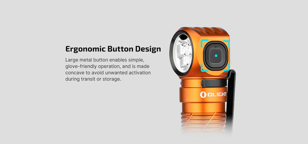 Olight PerunVN 3 - HCRI Magnetic Charging Headlamp