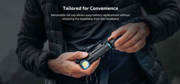 Olight PerunVN 3 - HCRI Magnetic Charging Headlamp