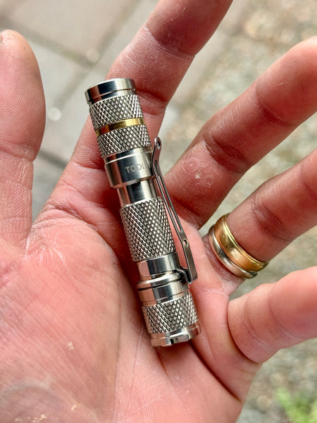 ONE-OFF Lumintop ToolVN Titanium E-Switch
