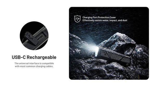 Nitecore EDC17 1500Lumen, Green Laser  & UV Switchblade Style