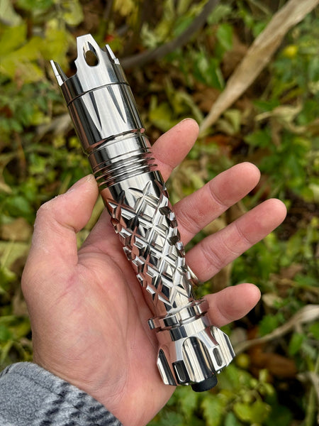 Titanium Surefire L6 Pineapple Clone LEP