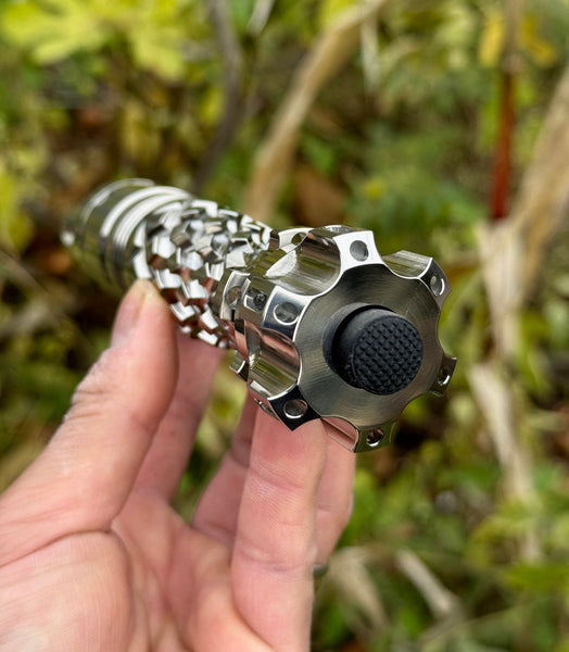 Titanium Surefire L6 Pineapple Clone LEP