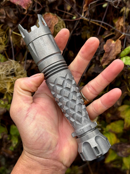 Titanium Surefire L6 Pineapple Clone LEP