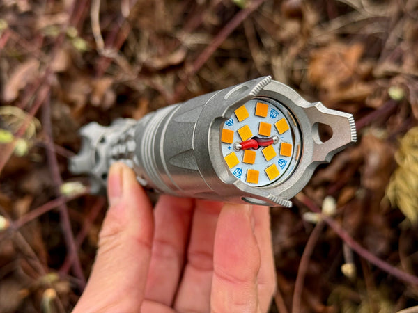 Titanium Surefire L6 Pineapple Clone LEP