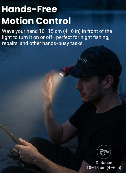 Klarus HC3 Pro Hat Clip On Headlamp