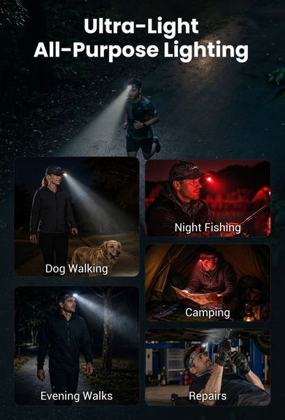Klarus HC3 Pro Hat Clip On Headlamp