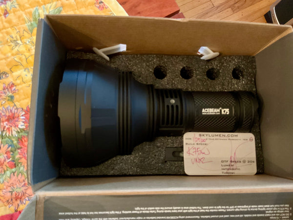 Acbeam K75vn, W30vn LEP & Classic Surefires