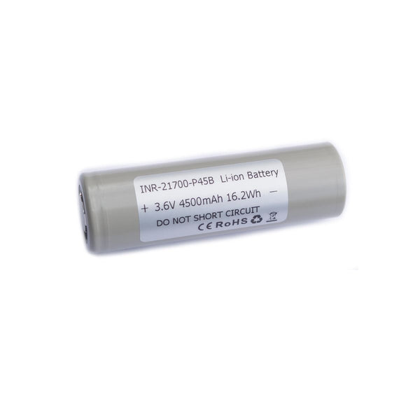 Molicel 4500mAh INR21700P45B Flat Top