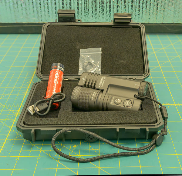 Acebeam X75 - Olight Maurauder 2 - Acebeam Terminator M1