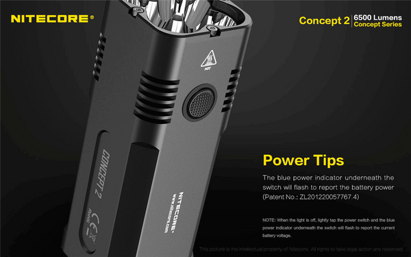 Nitecore Concept C2vn - Subcompact High Output Thrower R