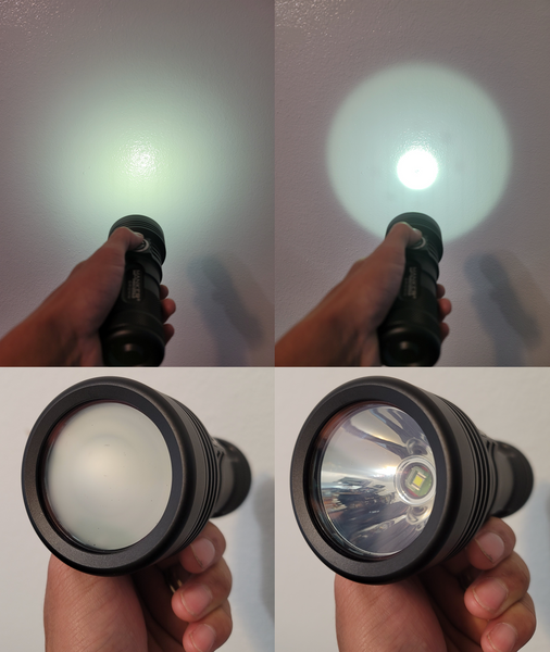 Manker CrownVN - World's First Electrochromic Flashlight
