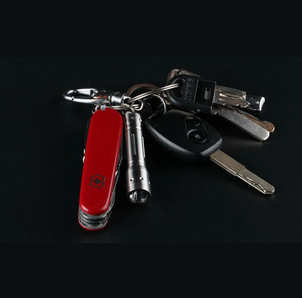 Convoy Stainless Keychain AAA Twisty 519a HCRI