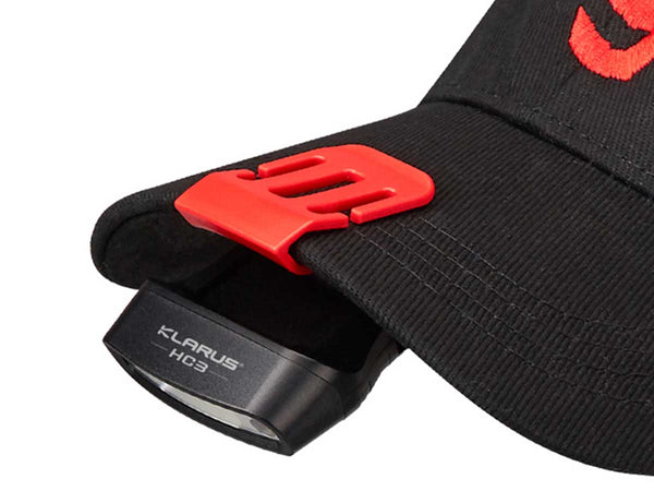 Klarus HC3 Visor Motion-Sensing Clip Headlamp R